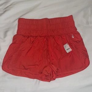 Free People Movement - The Way Home Shorts in Candy Apple